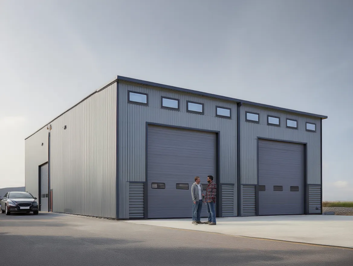 Проект строительства гаражного бокса фото